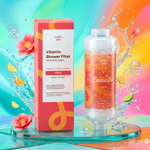 Filtre Douche Vitaminé VITA ON - Parfum Camélia